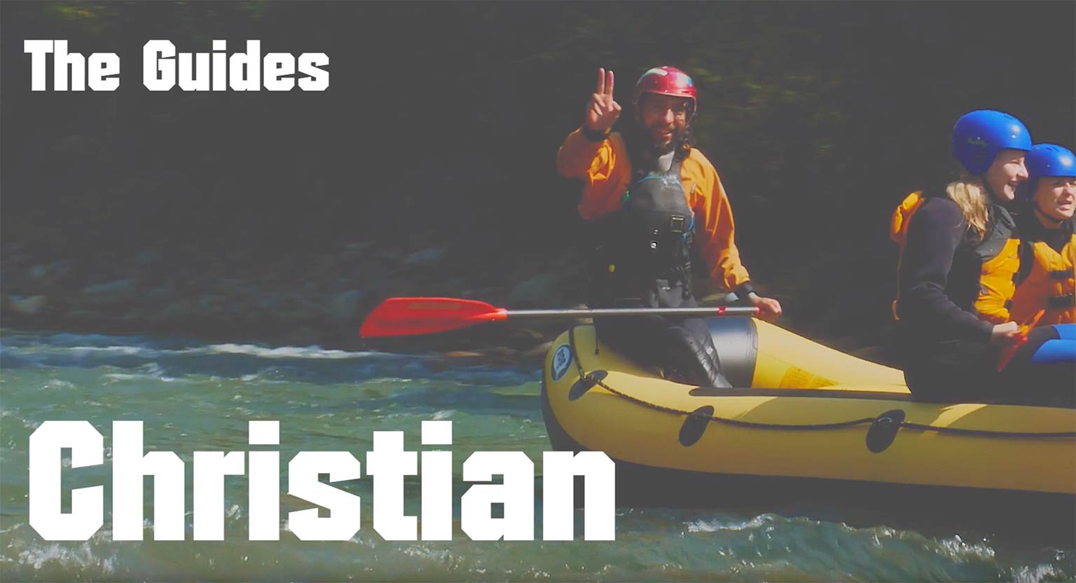Guide Christian from Südtirol Rafting Expeditions